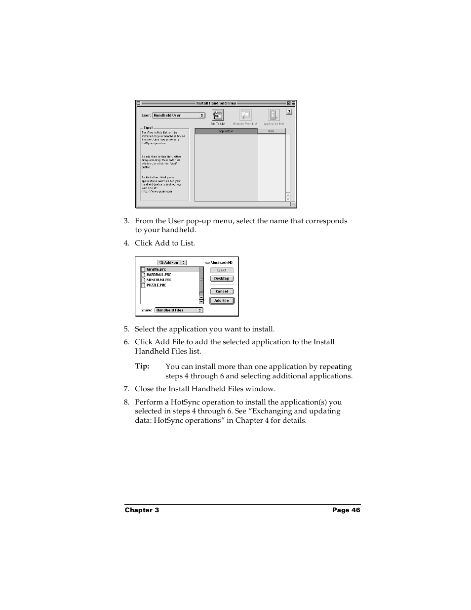 Palm Handhelds m100 User Manual | Page 53 / 219