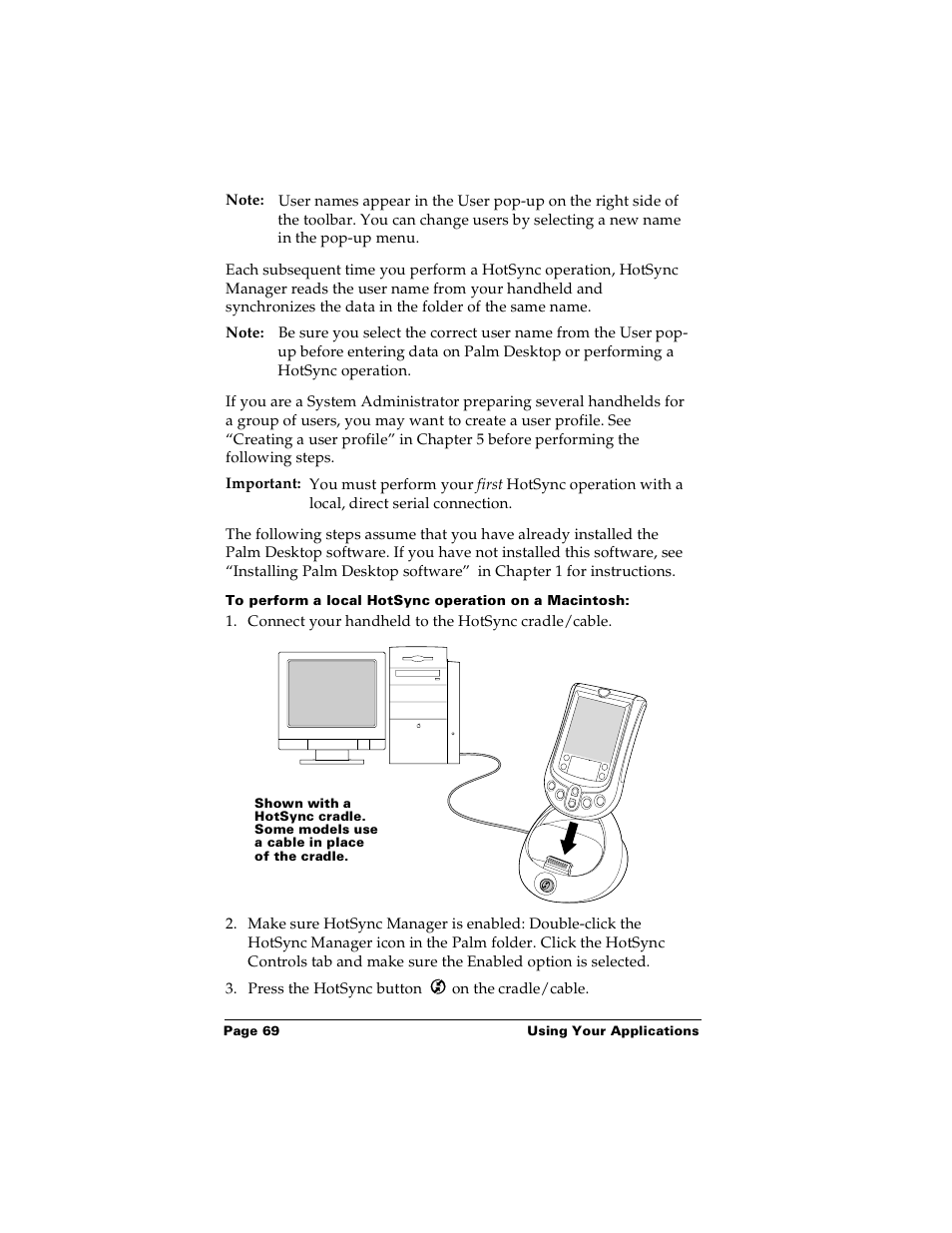 Palm Handhelds m100 User Manual | Page 76 / 219