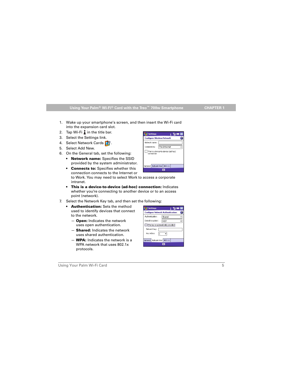 Palm Wi-Fi Card User Manual | Page 9 / 22