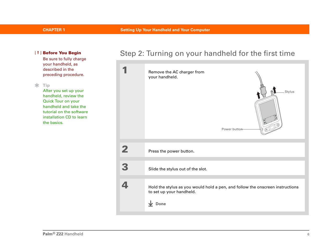 Palm Z22 User Manual | Page 20 / 343