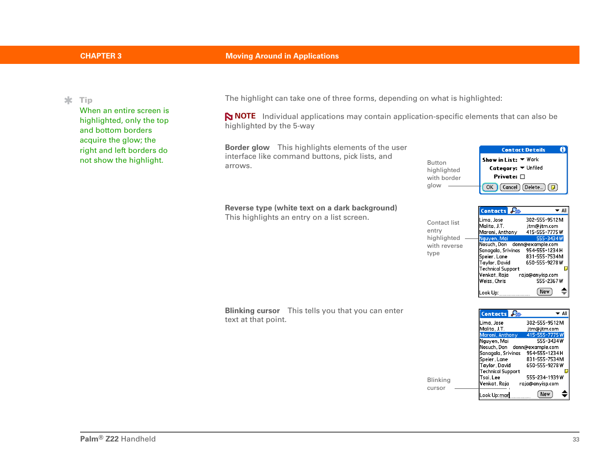 Palm Z22 User Manual | Page 47 / 343