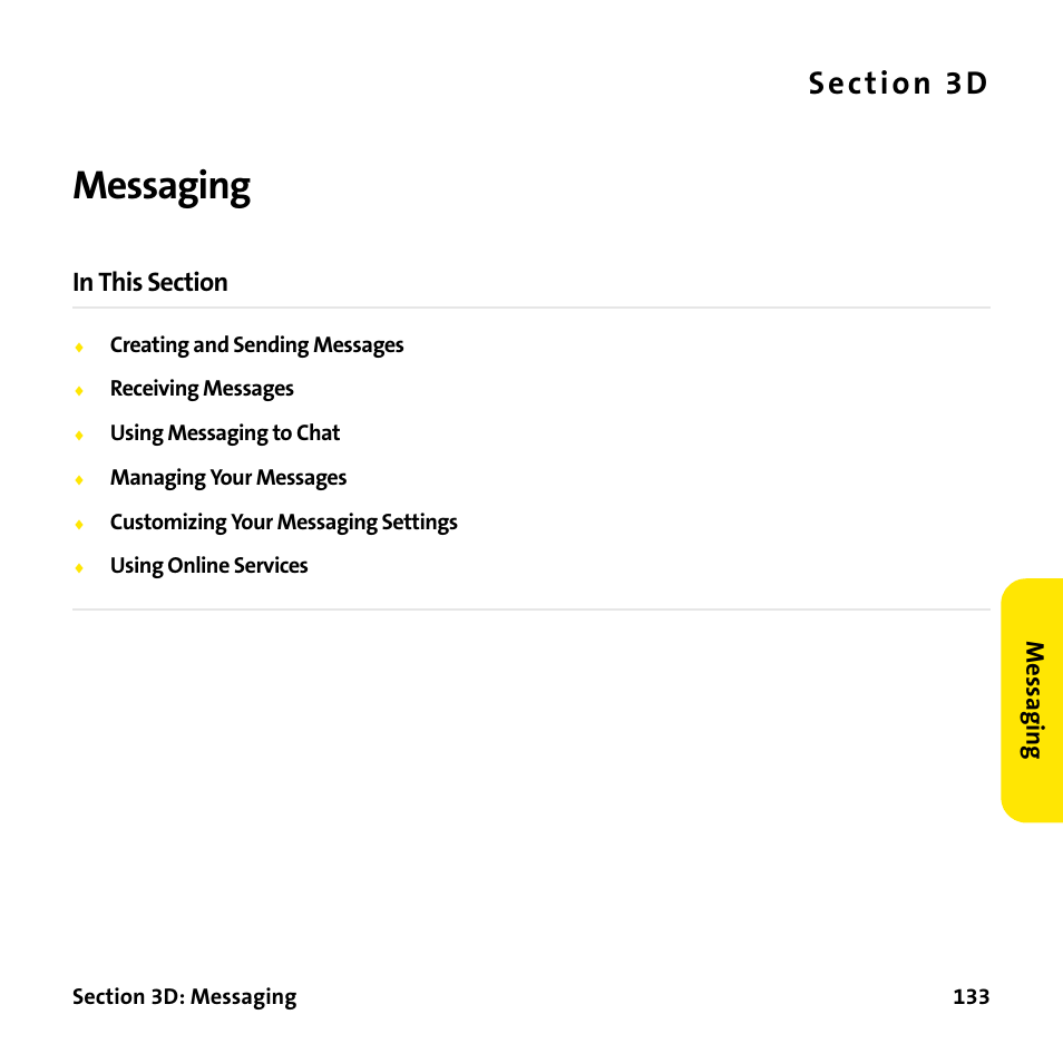 Messaging, 3d. messaging | Palm Treo 755P User Manual | Page 141 / 390