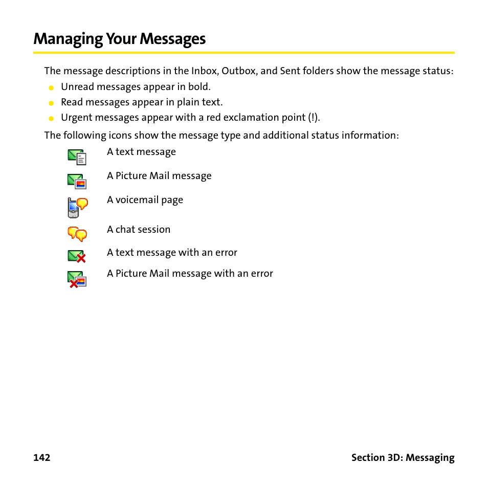 Managing your messages | Palm Treo 755P User Manual | Page 150 / 390