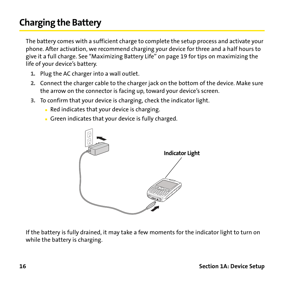 Charging the battery | Palm Treo 755P User Manual | Page 24 / 390