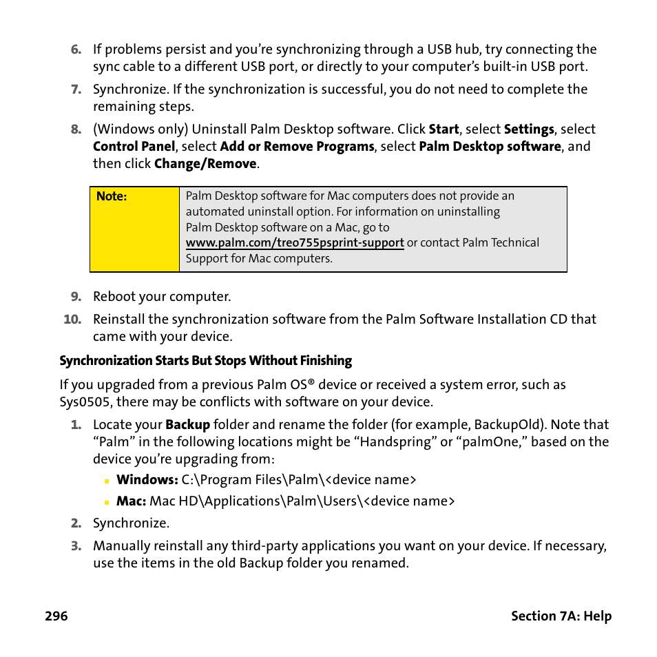 Palm Treo 755P User Manual | Page 304 / 390