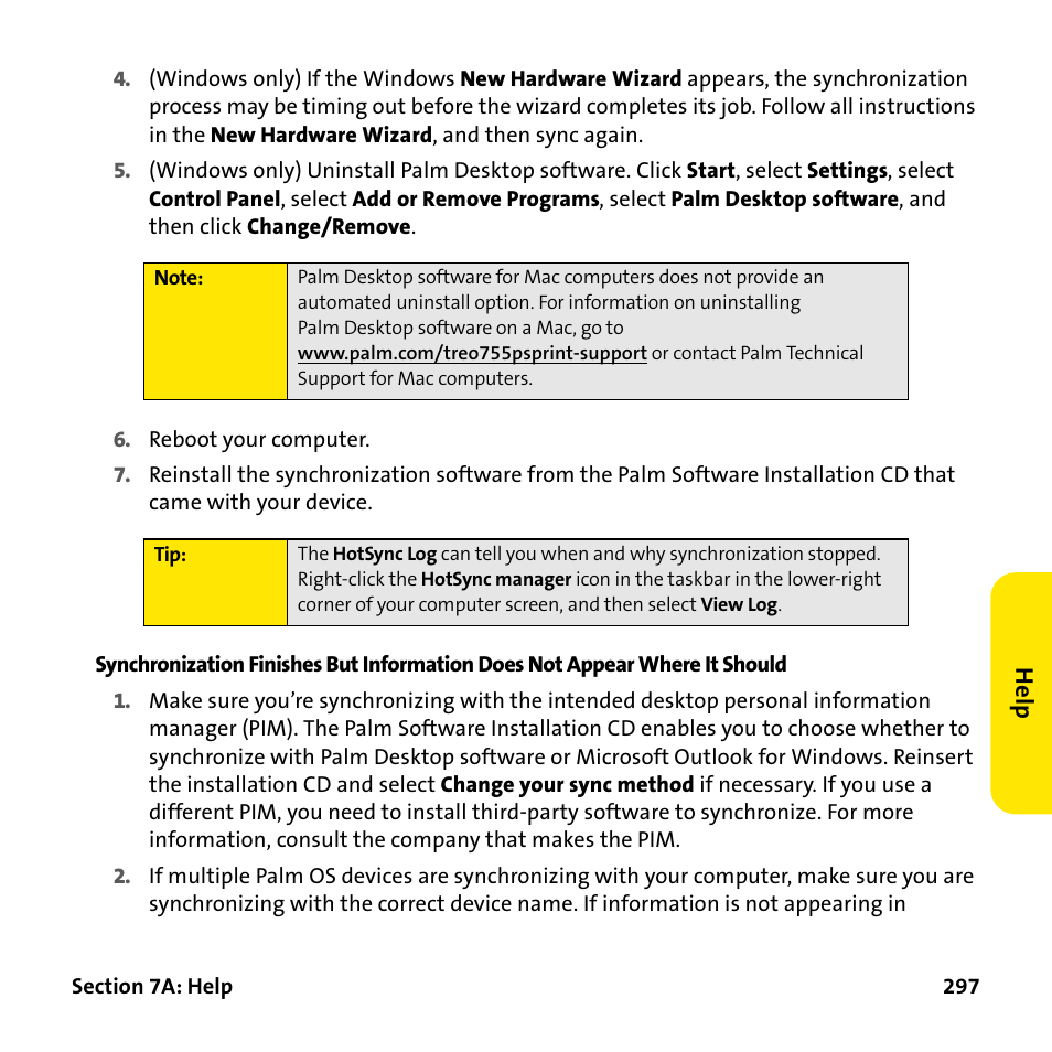 Palm Treo 755P User Manual | Page 305 / 390