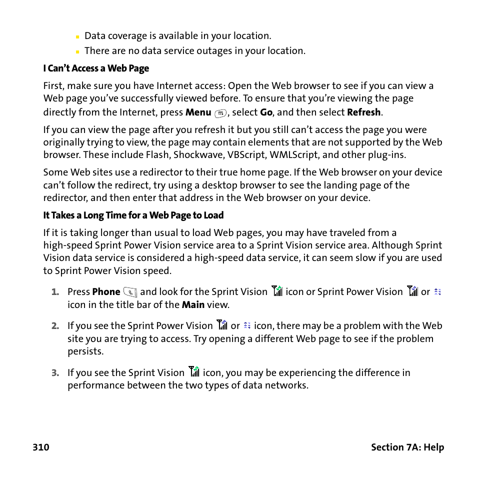 Palm Treo 755P User Manual | Page 318 / 390