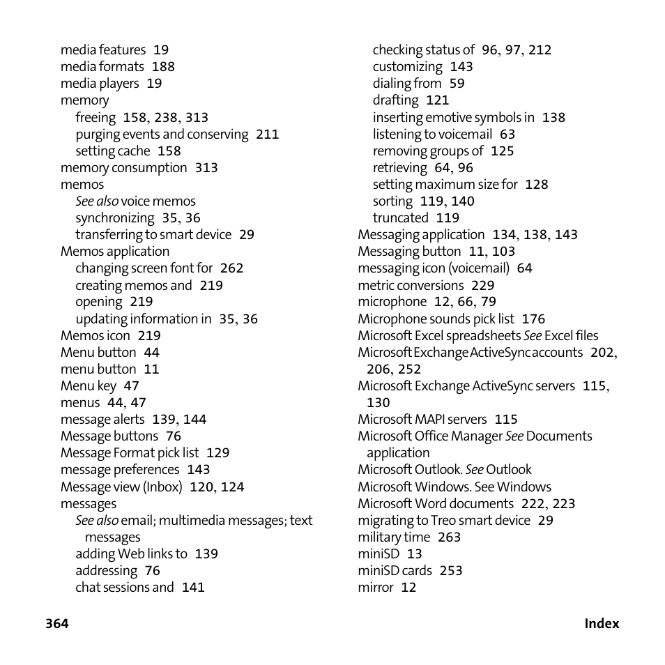 Palm Treo 755P User Manual | Page 372 / 390