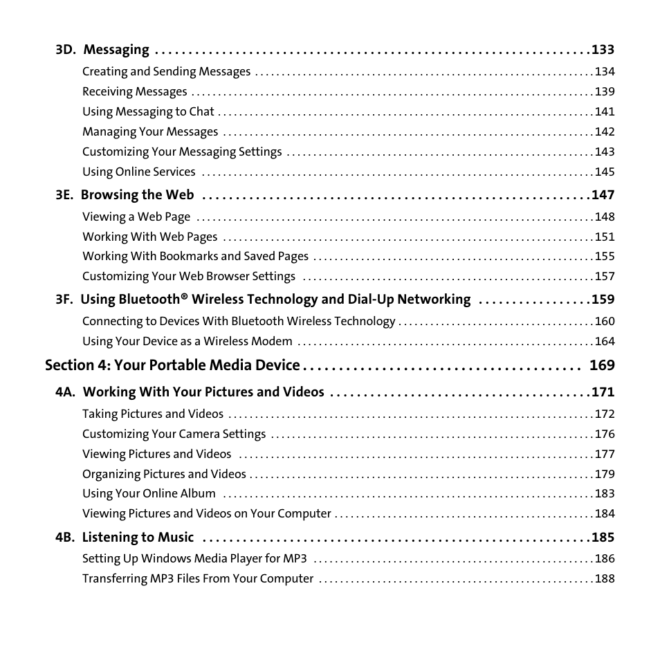 Palm Treo 755P User Manual | Page 5 / 390