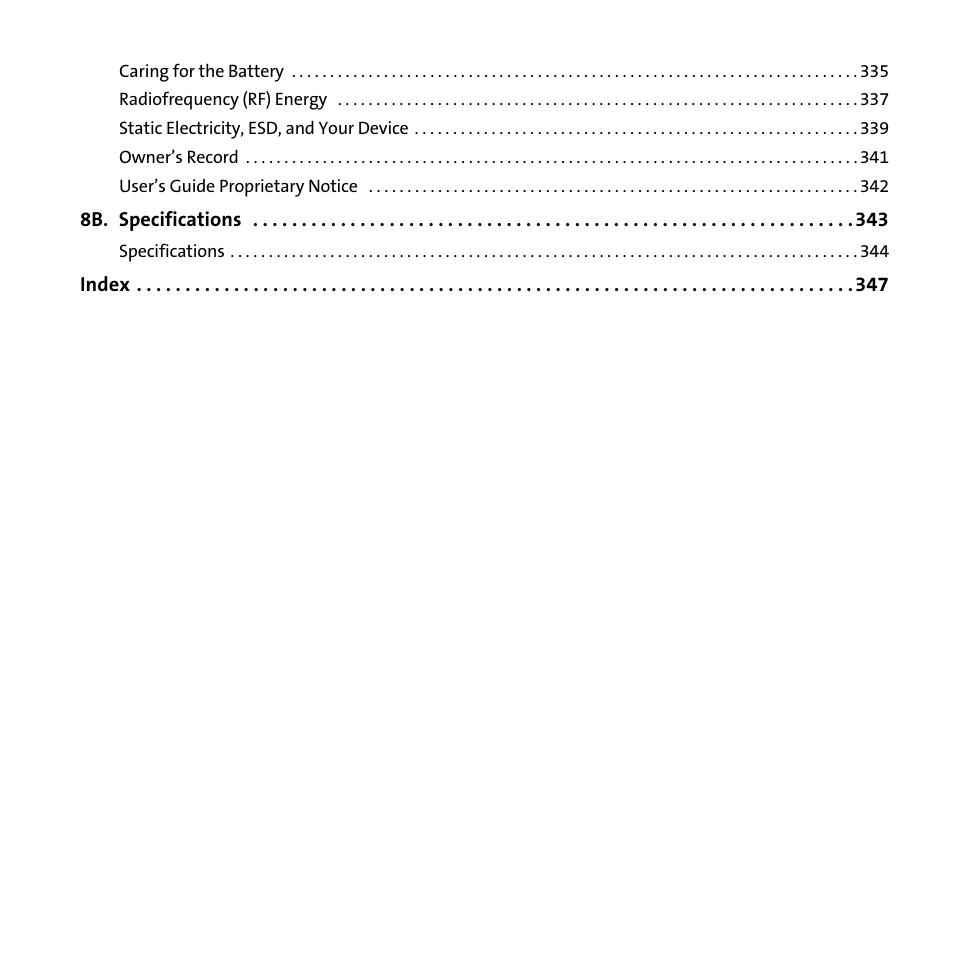 Palm Treo 755P User Manual | Page 8 / 390
