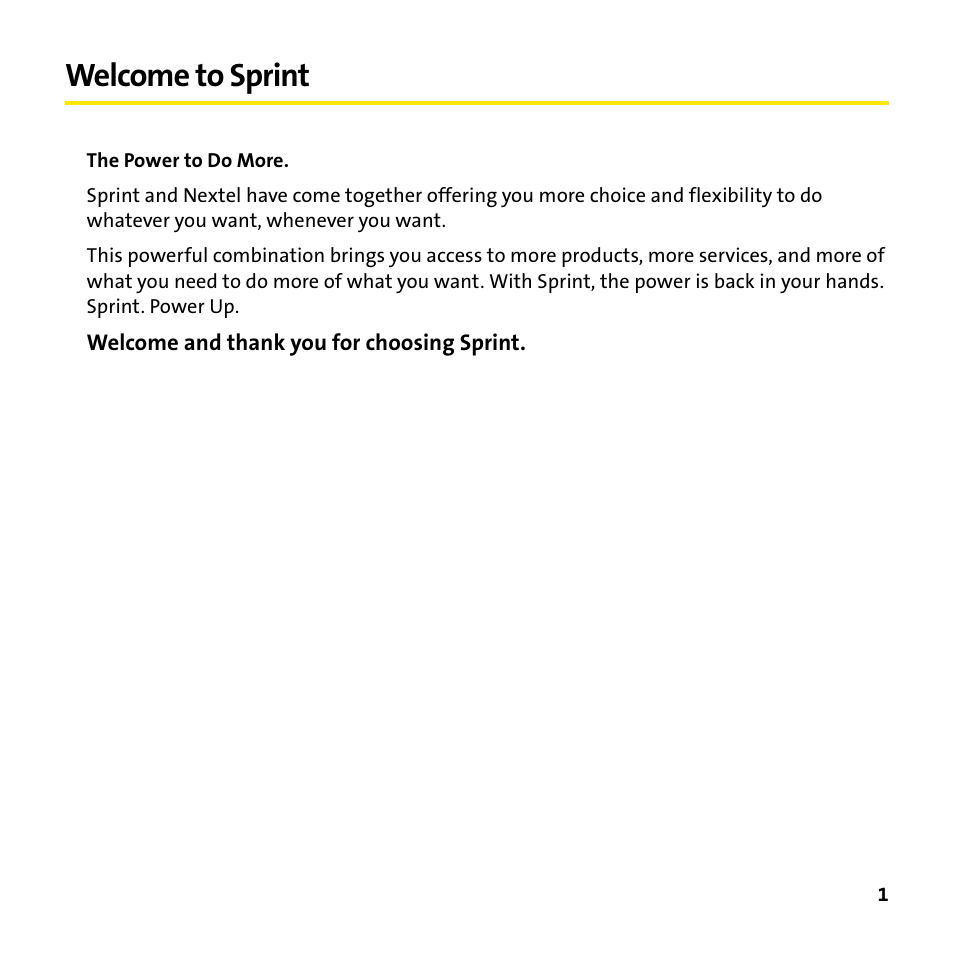 Welcome to sprint | Palm Treo 755P User Manual | Page 9 / 390