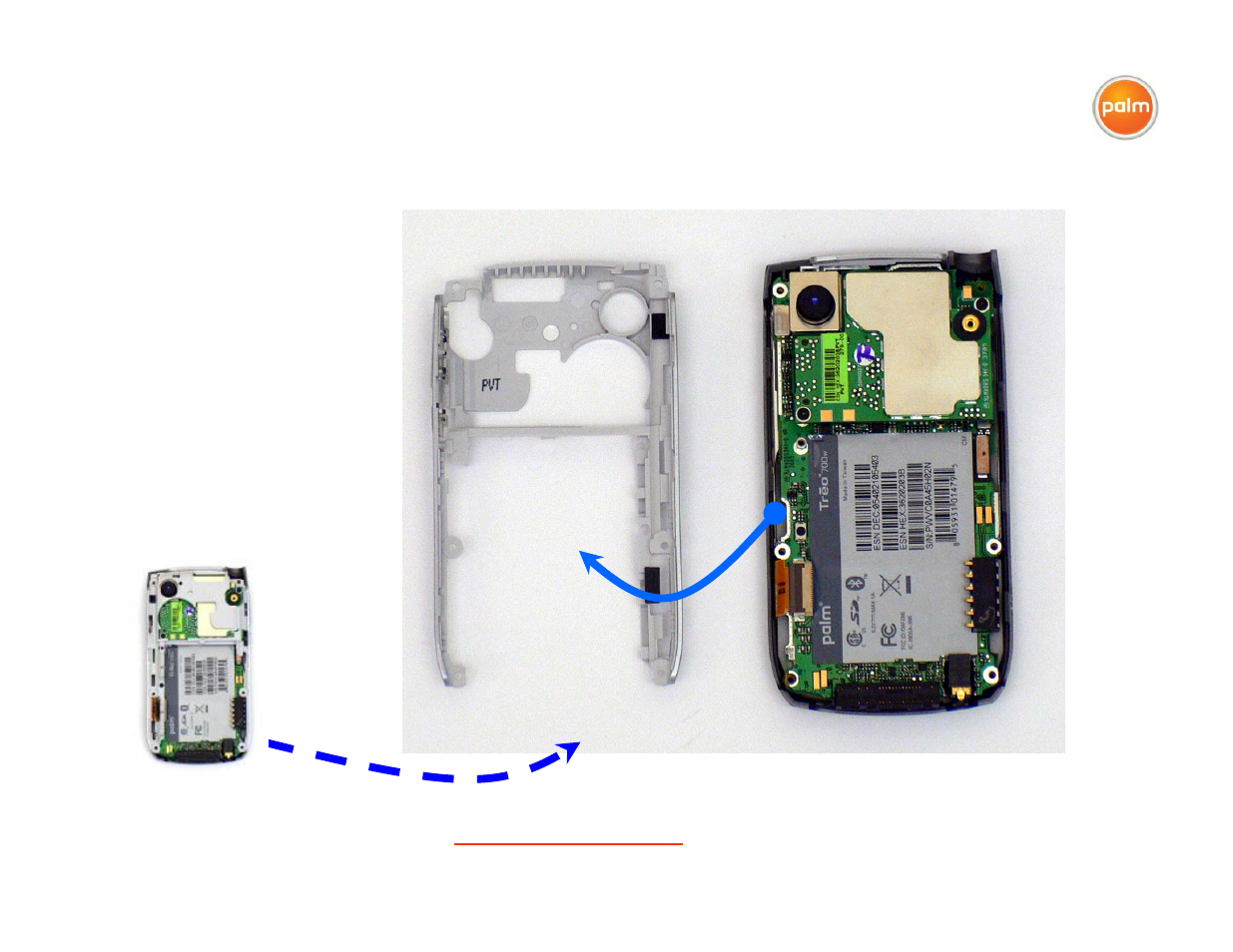 T700.11 remove midframe | Palm Treo Smartphone 700p User Manual | Page 10 / 16