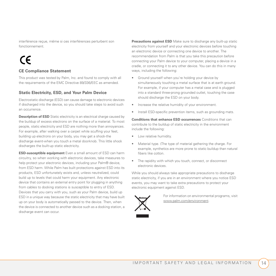Palm GPS Kit User Manual | Page 16 / 128
