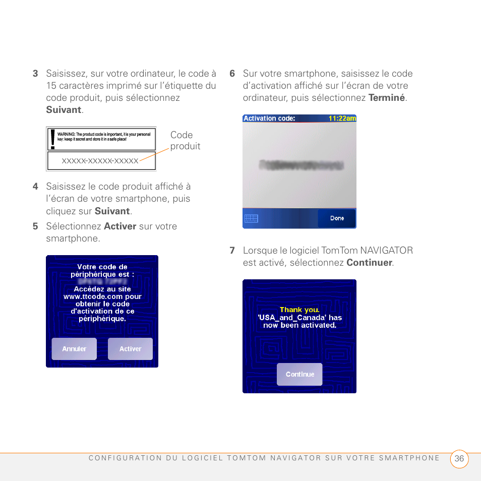 5 sélectionnez activer sur votre smartphone | Palm GPS Kit User Manual | Page 38 / 128
