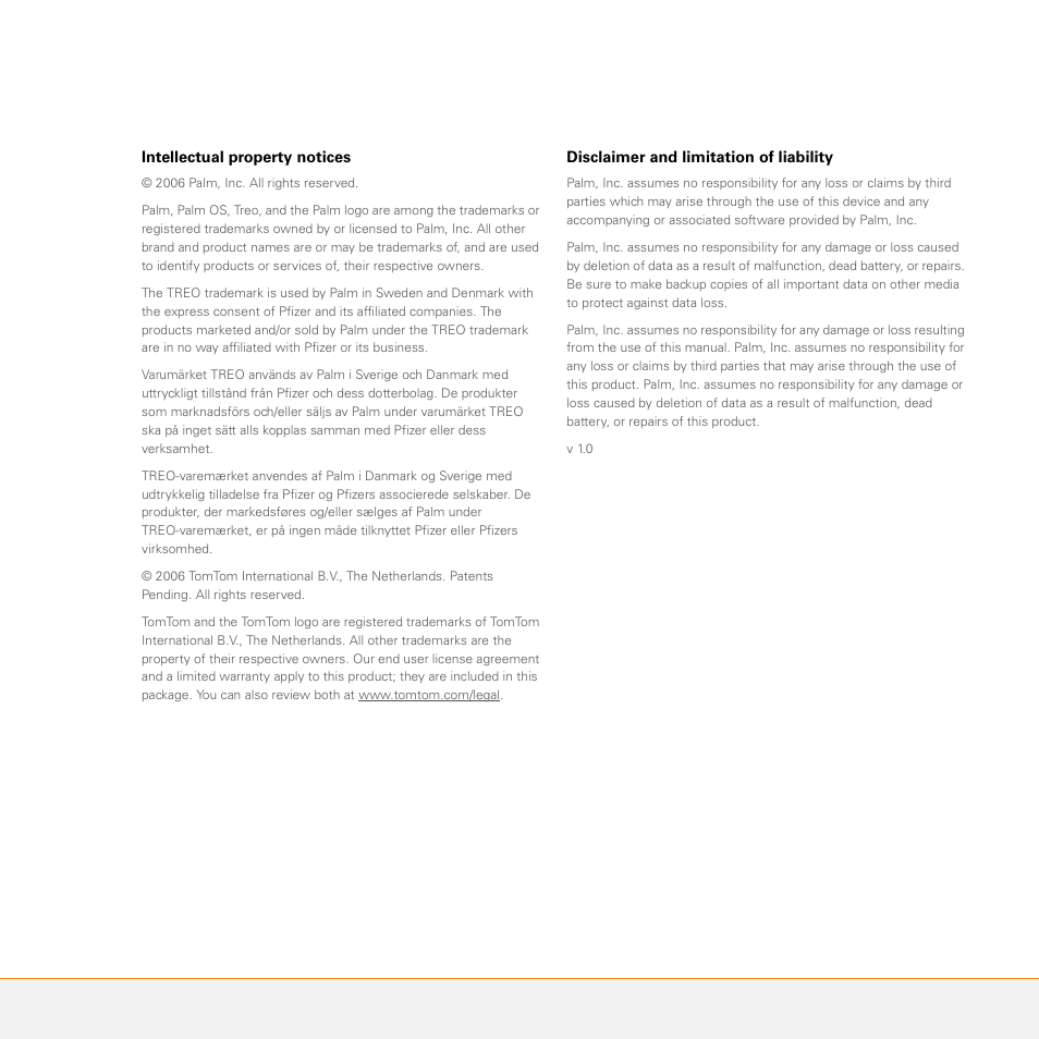 English | Palm GPS Kit User Manual | Page 5 / 128