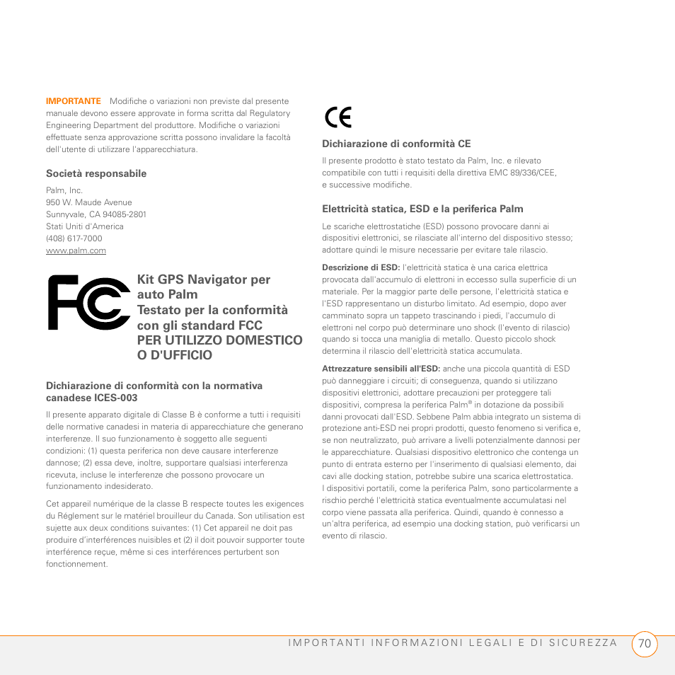 Palm GPS Kit User Manual | Page 72 / 128