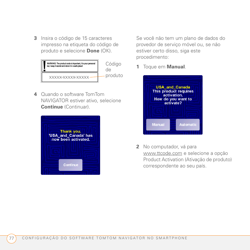 1 toque em manual | Palm GPS Kit User Manual | Page 79 / 128