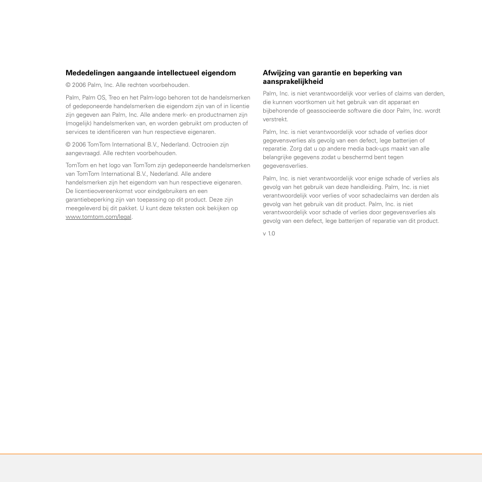 Nederlands | Palm GPS Kit User Manual | Page 89 / 128