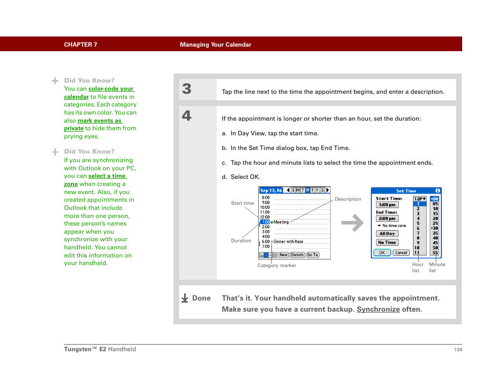 Palm E2 User Manual | Page 155 / 653