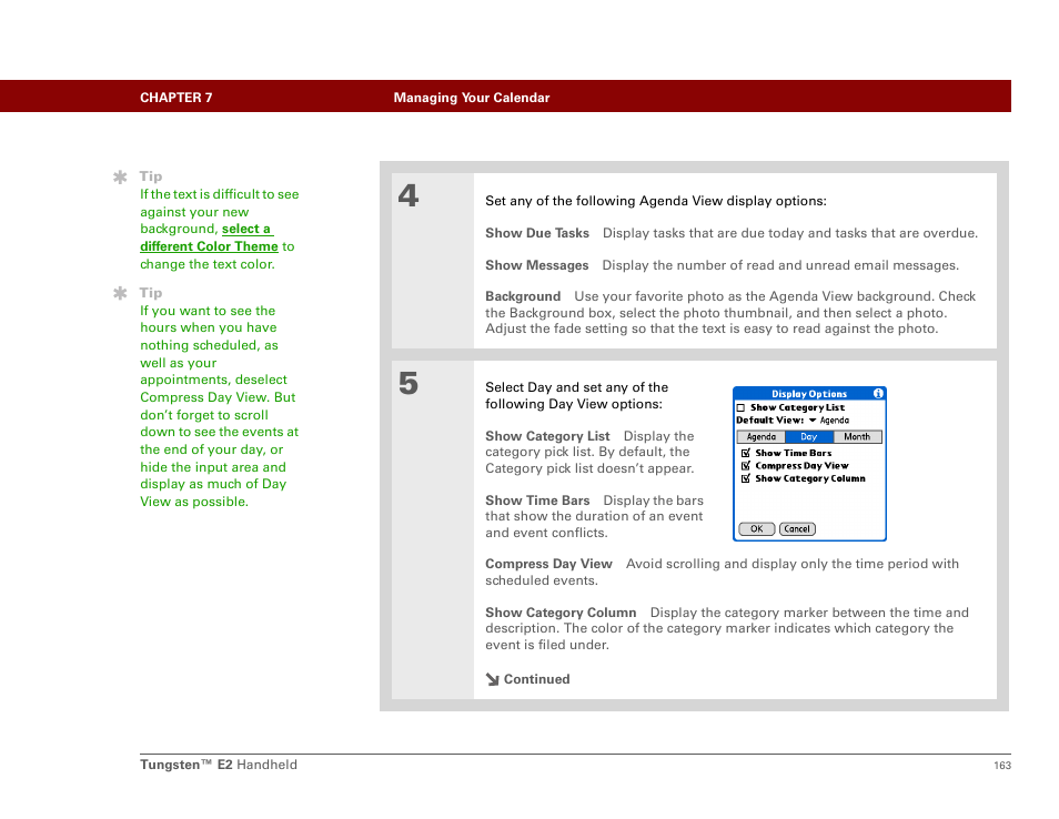 Palm E2 User Manual | Page 184 / 653