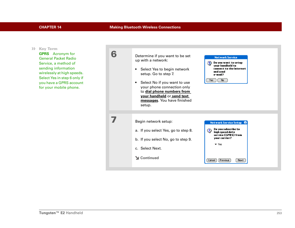 Palm E2 User Manual | Page 274 / 653