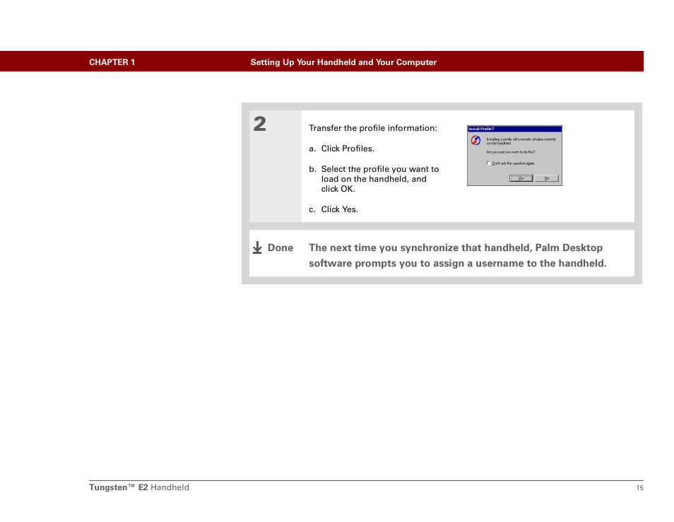 Palm E2 User Manual | Page 36 / 653