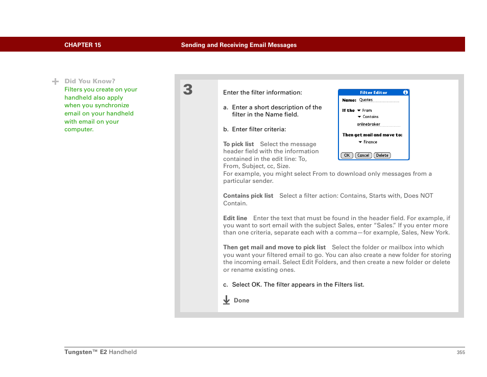 Palm E2 User Manual | Page 376 / 653