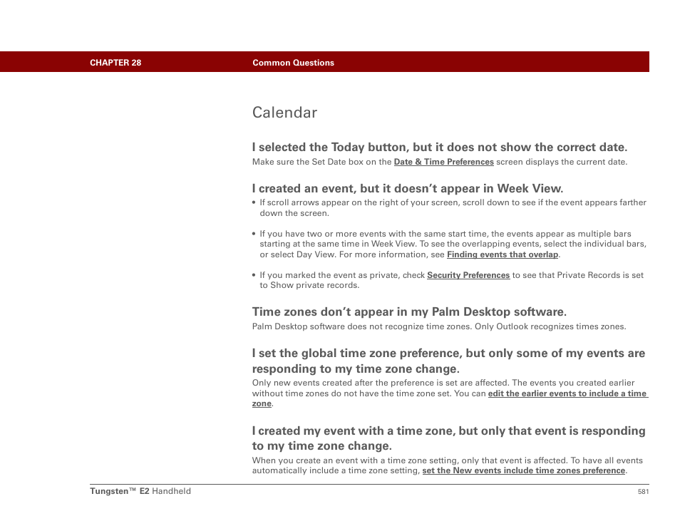 Calendar | Palm E2 User Manual | Page 602 / 653