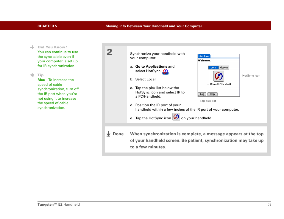 Palm E2 User Manual | Page 97 / 653