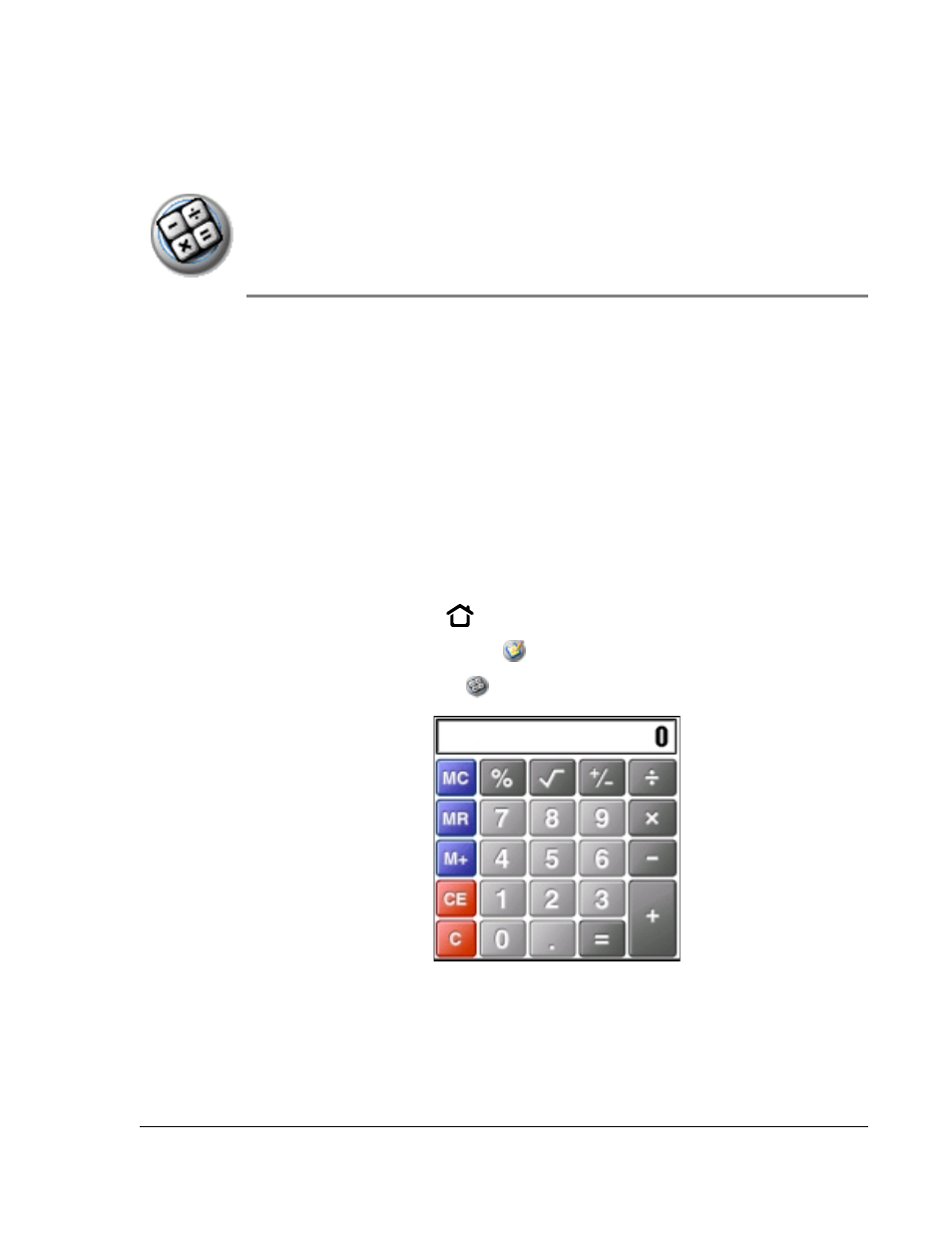 Using calculator, Opening calculator, 13 using | Using, Using ccccalculato, Alculato, Alculatorrrr | Palm TapWave Zodiac User Manual | Page 120 / 201