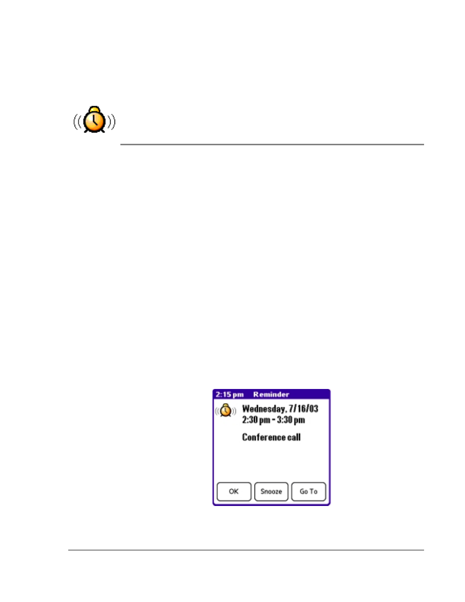 Using the attention manager, Insistent alarms, Using the reminder screen | 17 using the a, Using the a, Using the atttttention manager, Tention manager, Using the reminder dialog screen | Palm TapWave Zodiac User Manual | Page 154 / 201