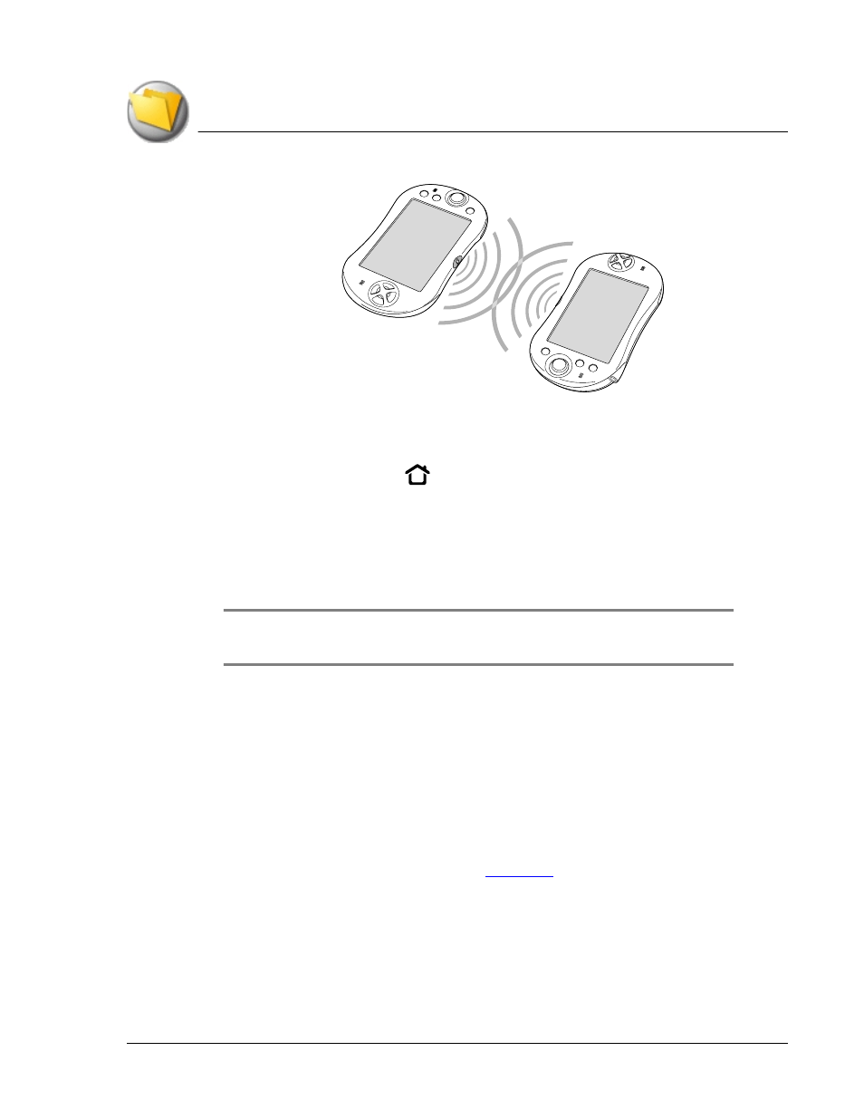Beaming an application, Receiving beamed information, Beaming an | Receiving | Palm TapWave Zodiac User Manual | Page 169 / 201