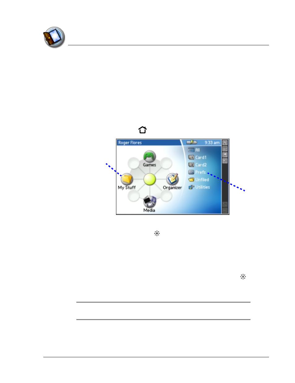 Opening applications | Palm TapWave Zodiac User Manual | Page 24 / 201