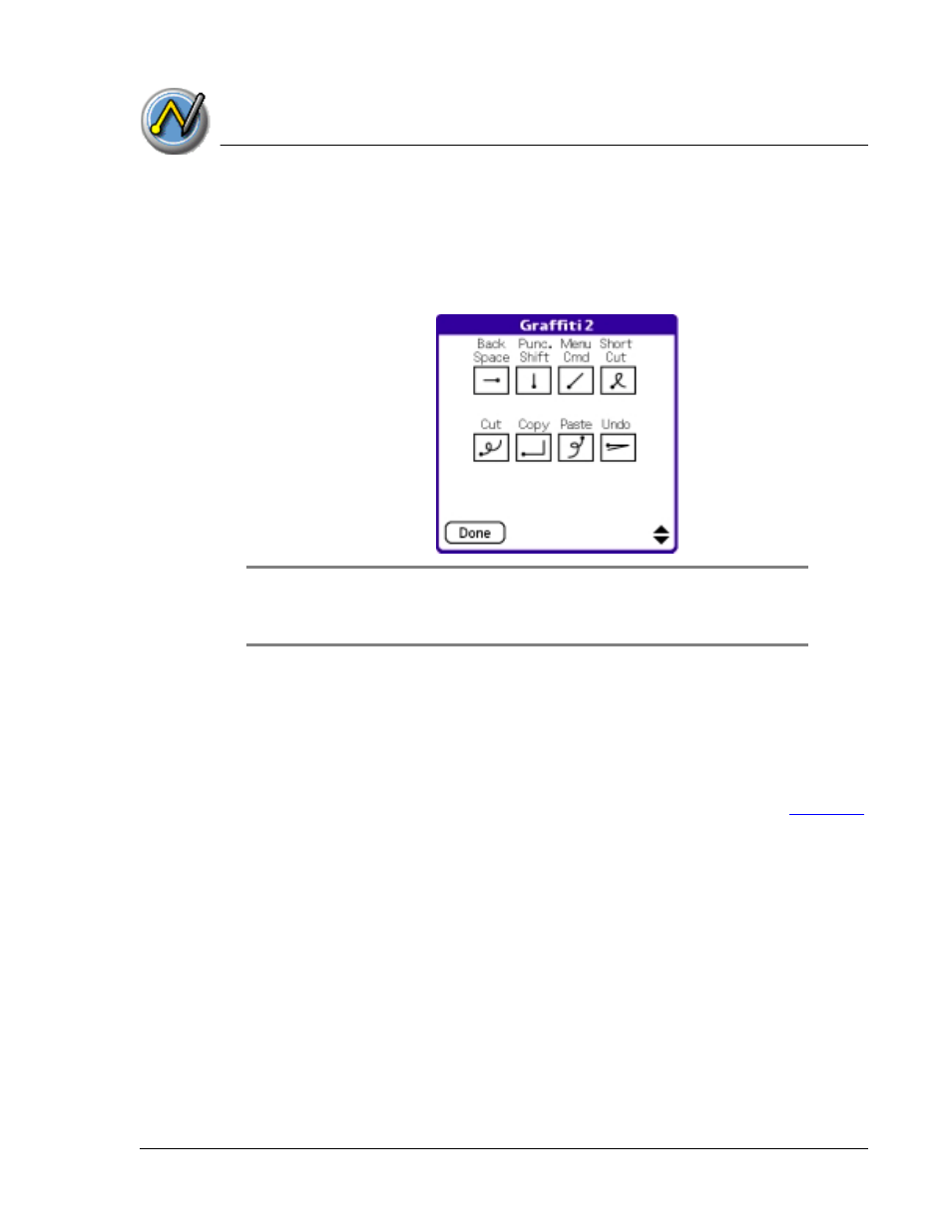 Using graffiti2 gestures, Using graffiti2 shortcuts, Using graffiti 2 shortcuts | Palm TapWave Zodiac User Manual | Page 38 / 201