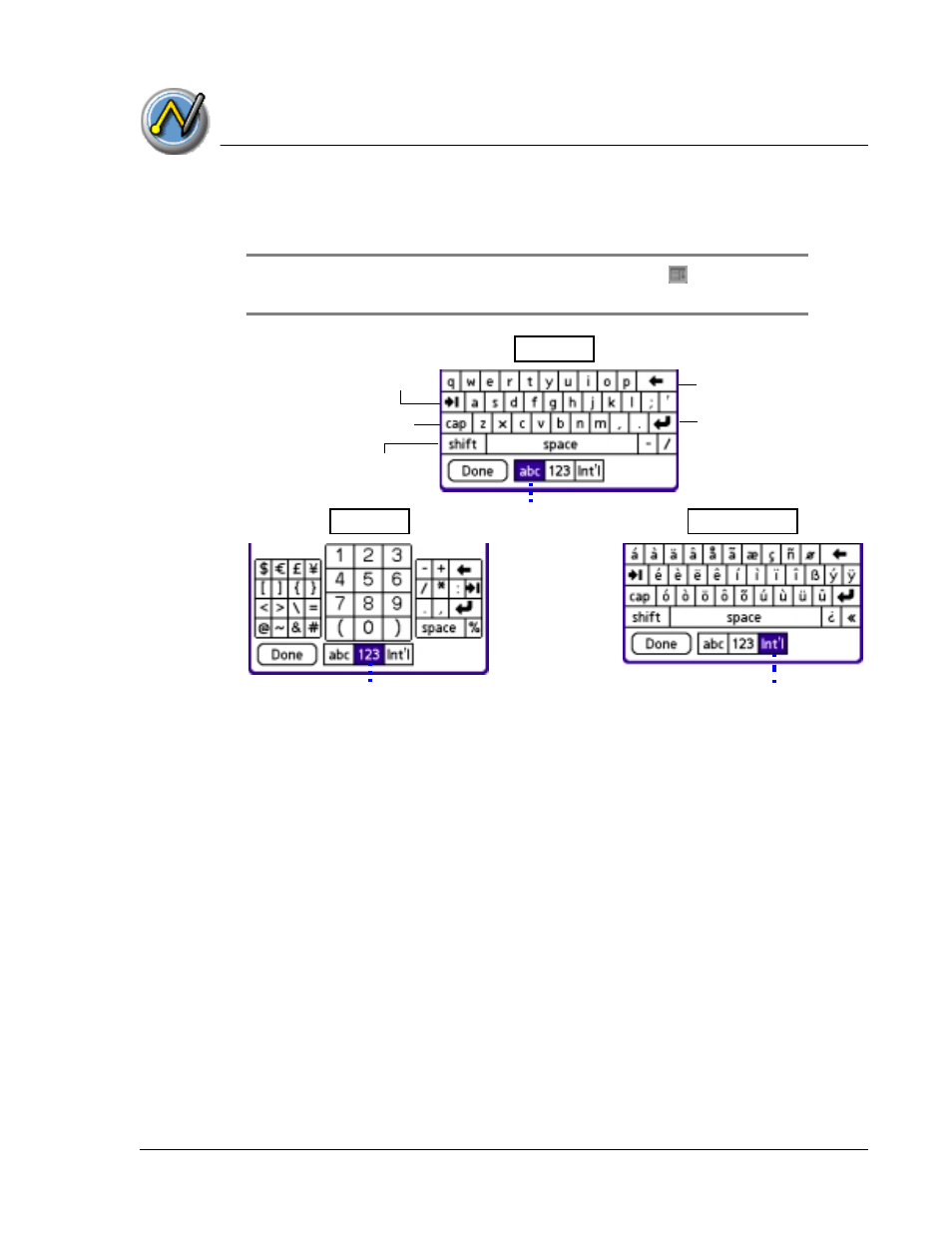 Using your computer keyboard, Your console (see, Using your computer | Palm TapWave Zodiac User Manual | Page 40 / 201