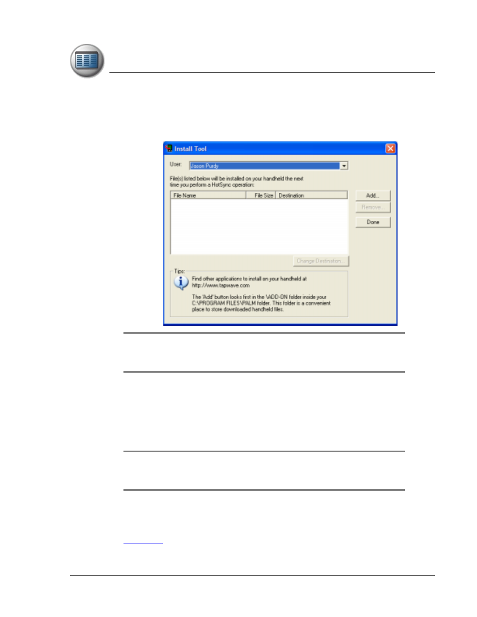 Palm TapWave Zodiac User Manual | Page 50 / 201
