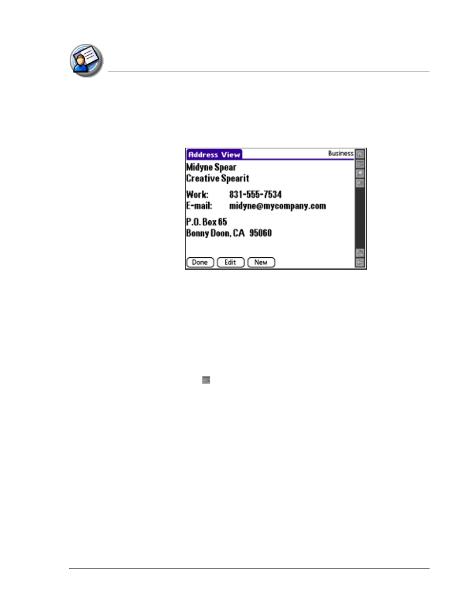 Viewing an address entry, Duplicating an entry, Viewing | Selecting different | Palm TapWave Zodiac User Manual | Page 88 / 201
