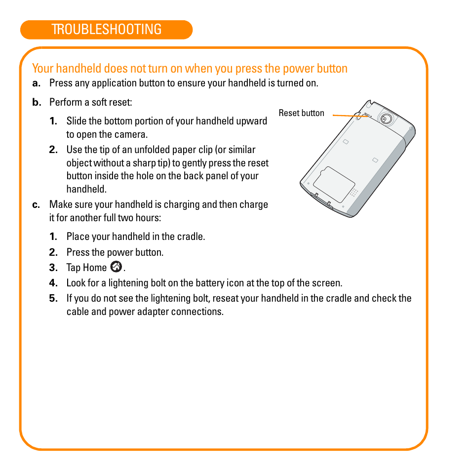 Troubleshooting | Palm TM Zire Zire 71 User Manual | Page 15 / 18