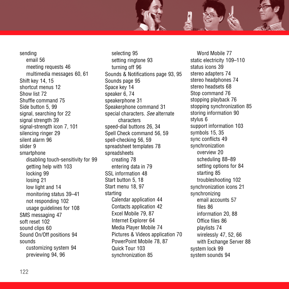 Palm TREO 700wx User Manual | Page 126 / 128