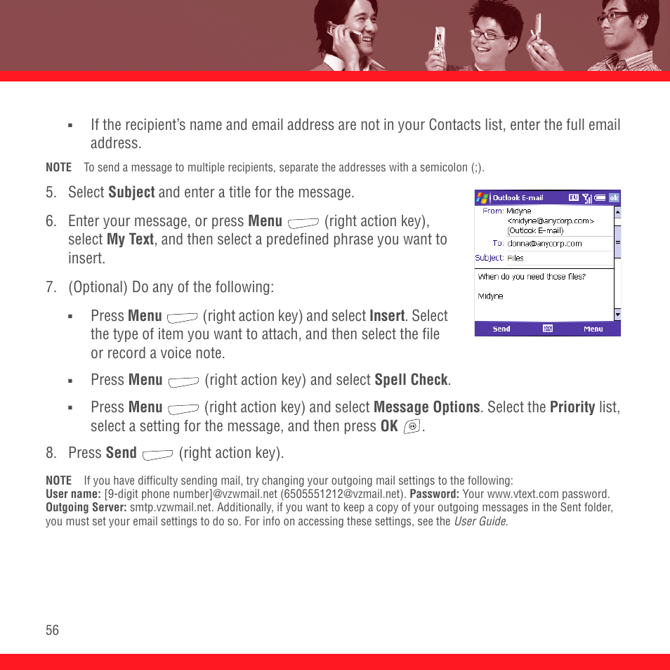 Palm TREO 700wx User Manual | Page 60 / 128