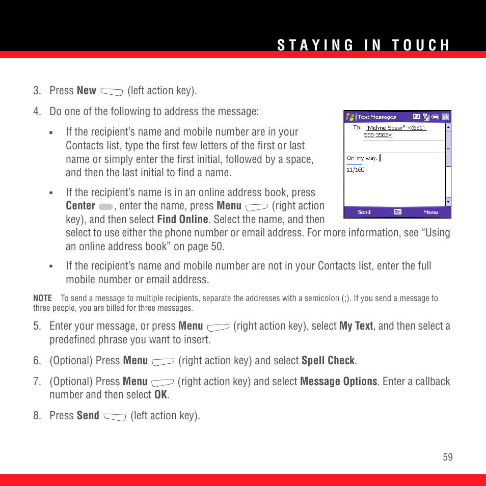 Palm TREO 700wx User Manual | Page 63 / 128