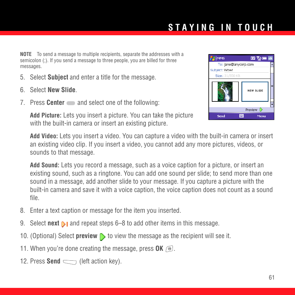 Palm TREO 700wx User Manual | Page 65 / 128