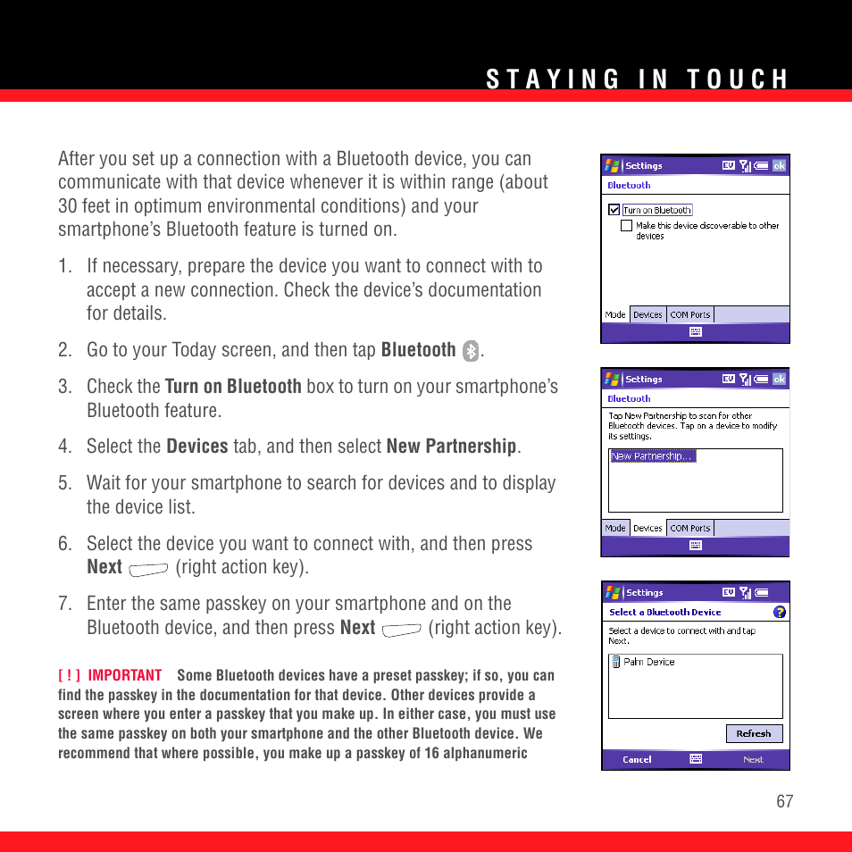 Palm TREO 700wx User Manual | Page 71 / 128