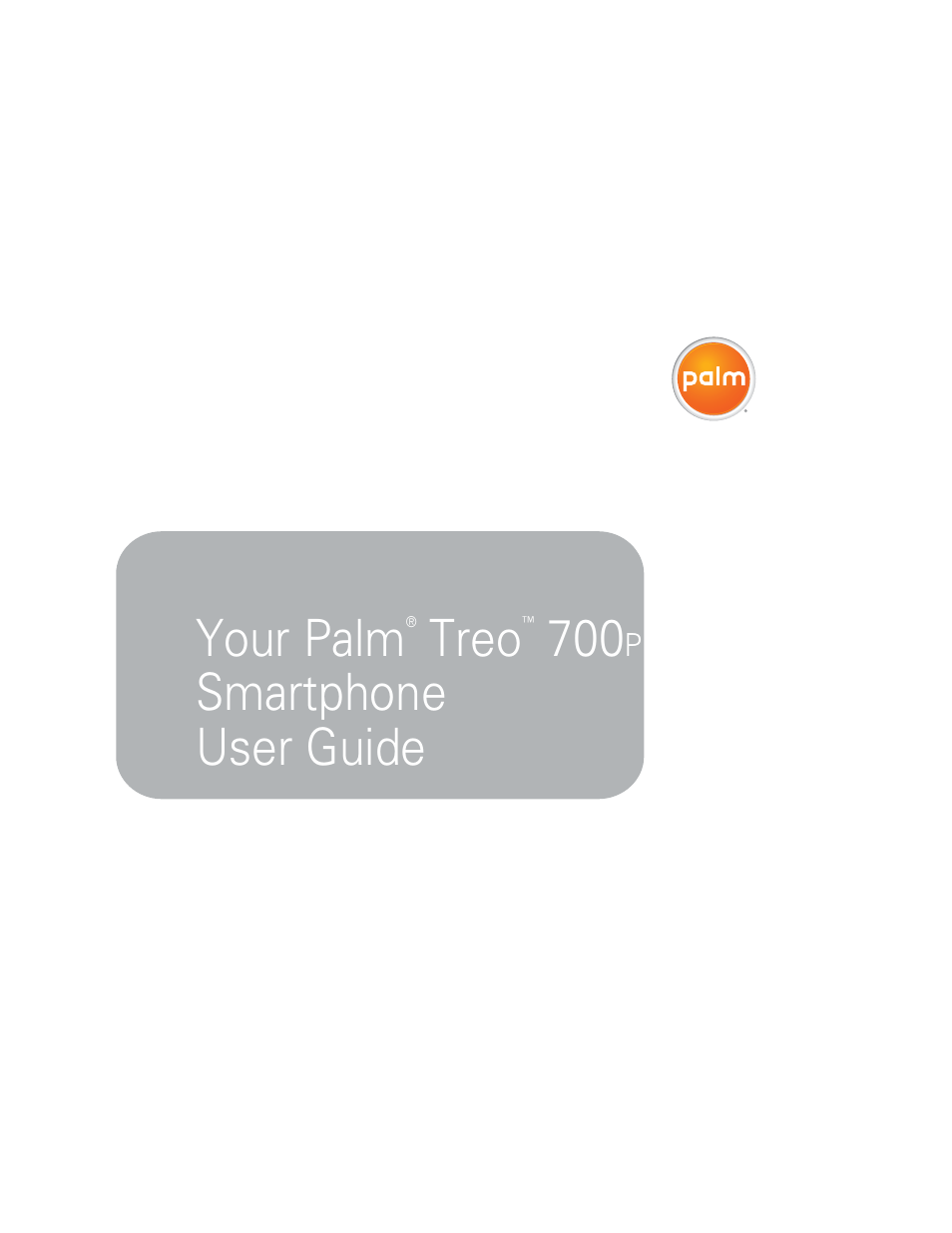 Palm 700P User Manual | 286 pages