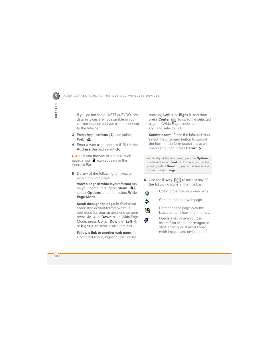Palm 700P User Manual | Page 104 / 286
