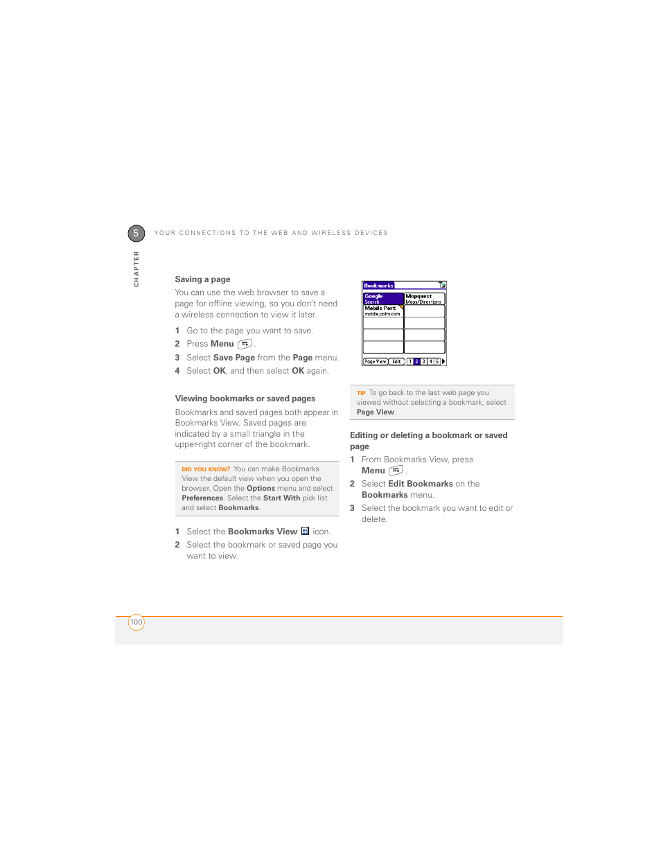 Palm 700P User Manual | Page 106 / 286