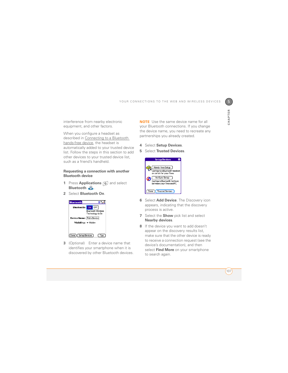 Palm 700P User Manual | Page 113 / 286