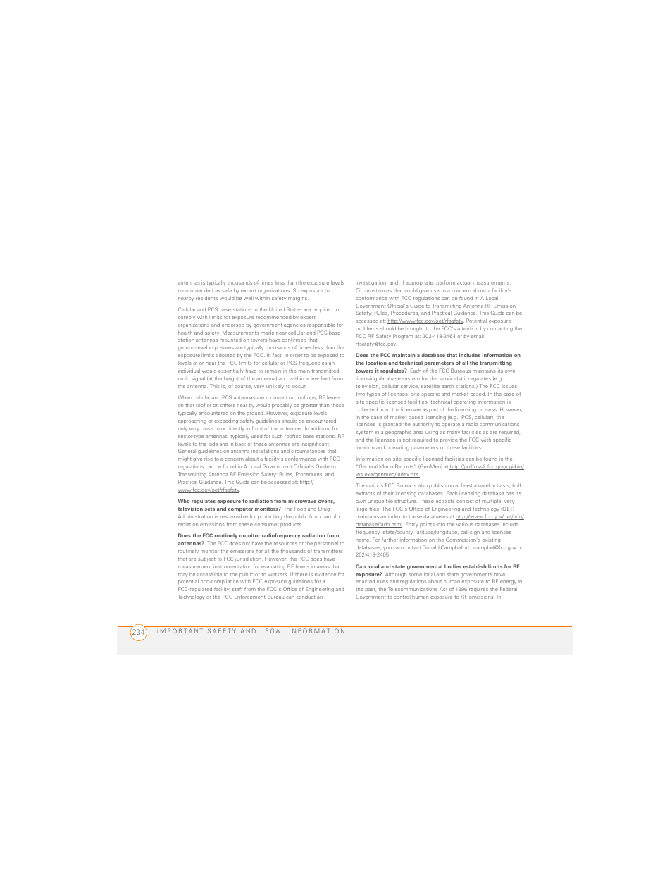 Palm 700P User Manual | Page 240 / 286