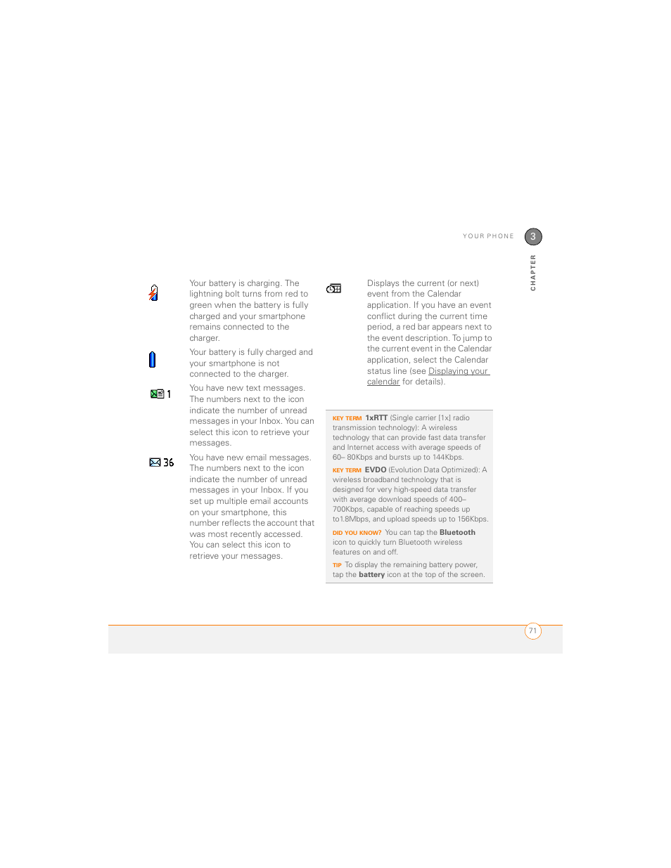 Palm 700P User Manual | Page 77 / 286