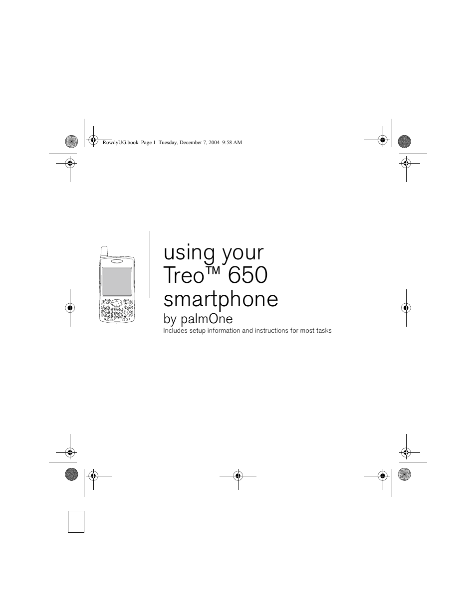 Palm TREOTM 650 User Manual | 208 pages